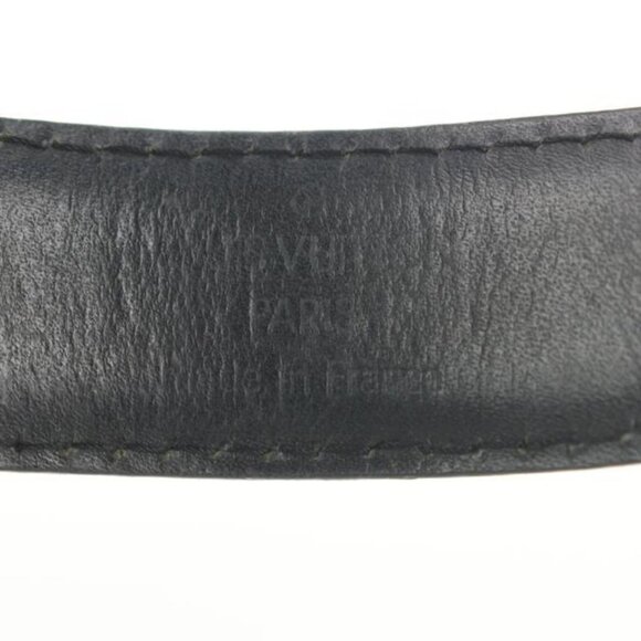 Louis Vuitton 85/34 Black Epi Leather Ceinture